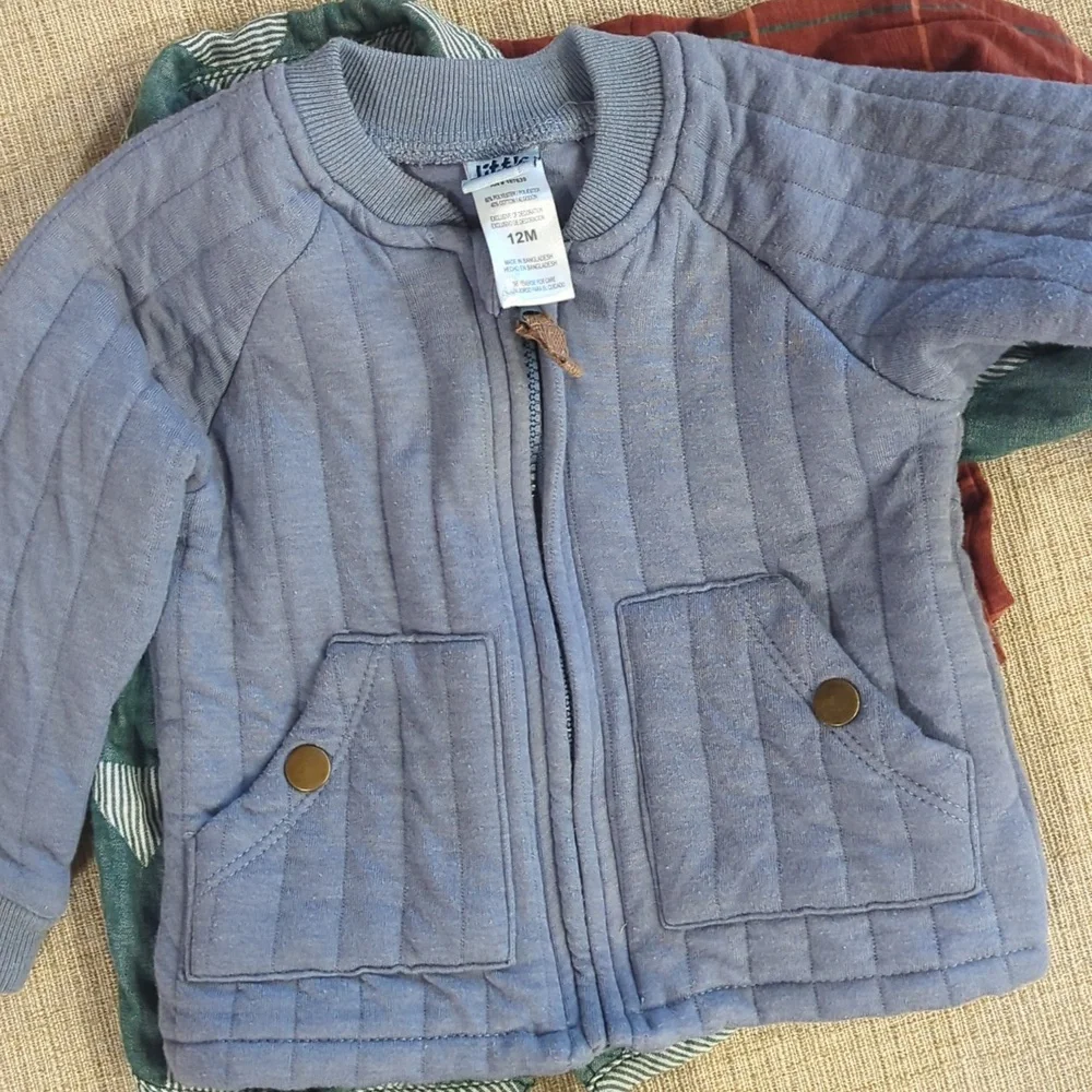 Bundle Of Baby Boys Shirts/Jacket Size 12 Months - Picture 3 of 3
